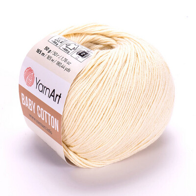 YarnArt Baby Cotton 402 - Buttermilk