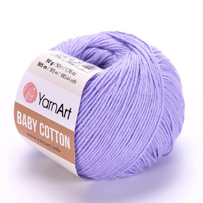 YarnArt Baby Cotton 417 - Light Lavender