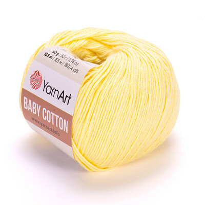 YarnArt Baby Cotton 431 - Light Lemon