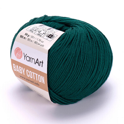 YarnArt Baby Cotton 444 - Dark Green