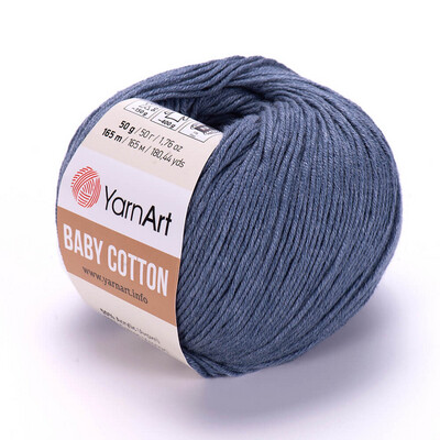 YarnArt Baby Cotton 453 - Blue Steel