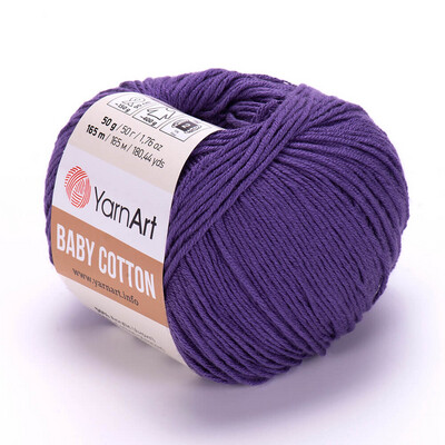 YarnArt Baby Cotton 455 - Dark Purple