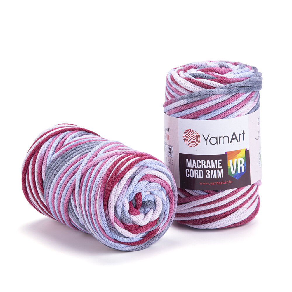 YarnArt Macrame Cord 3mm VR 917 | Our Little Craft Co | UK Crochet & Craft  Supplies Store