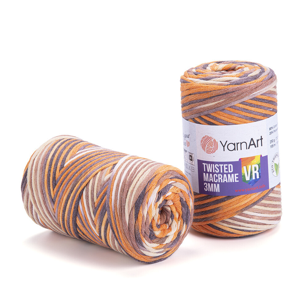 YarnArt Twisted Macrame 3mm VR 927