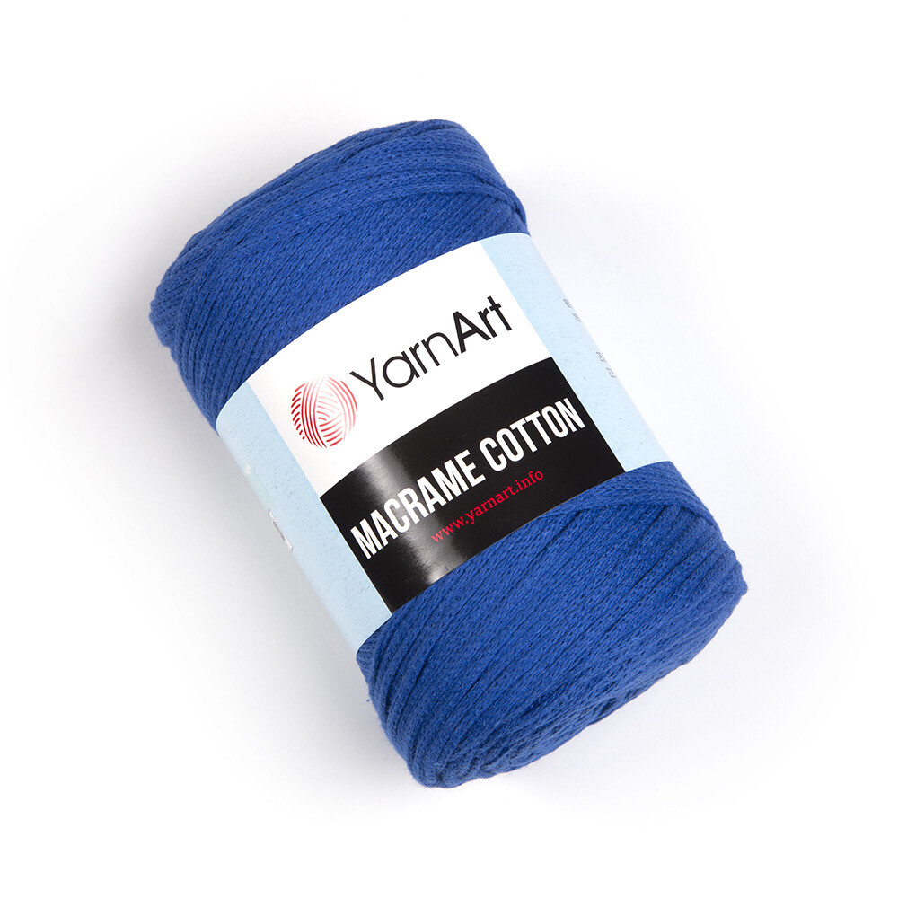 YarnArt Macrame Cotton 772 - Royal Blue | Our Little Craft Co | UK Crochet  & Craft Supplies Store