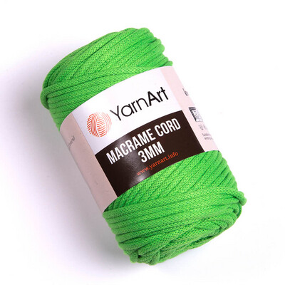 YarnArt Macrame Cord 3mm 802 - Green