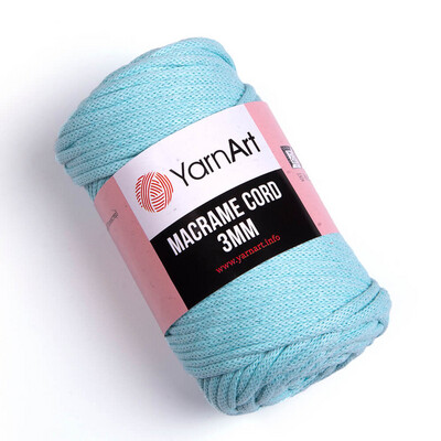 YarnArt Macrame Cord 3mm 775 - Light Turquoise