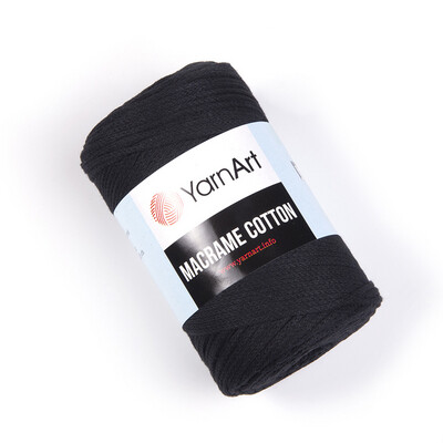 YarnArt Macrame Cotton 750 - Black