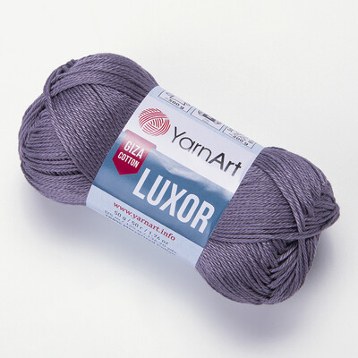 YarnArt Luxor Cotton 1234 - Purple Grey