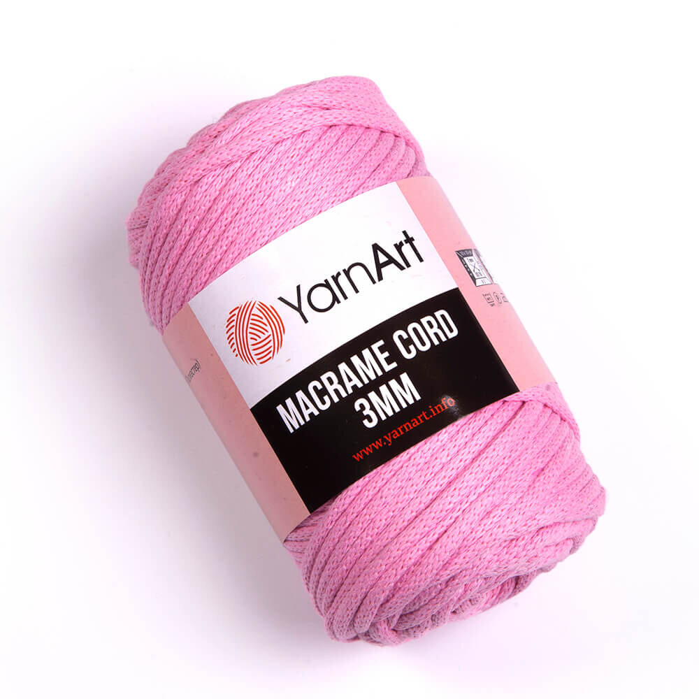 YarnArt Macrame Cord 3mm 762 - Pink