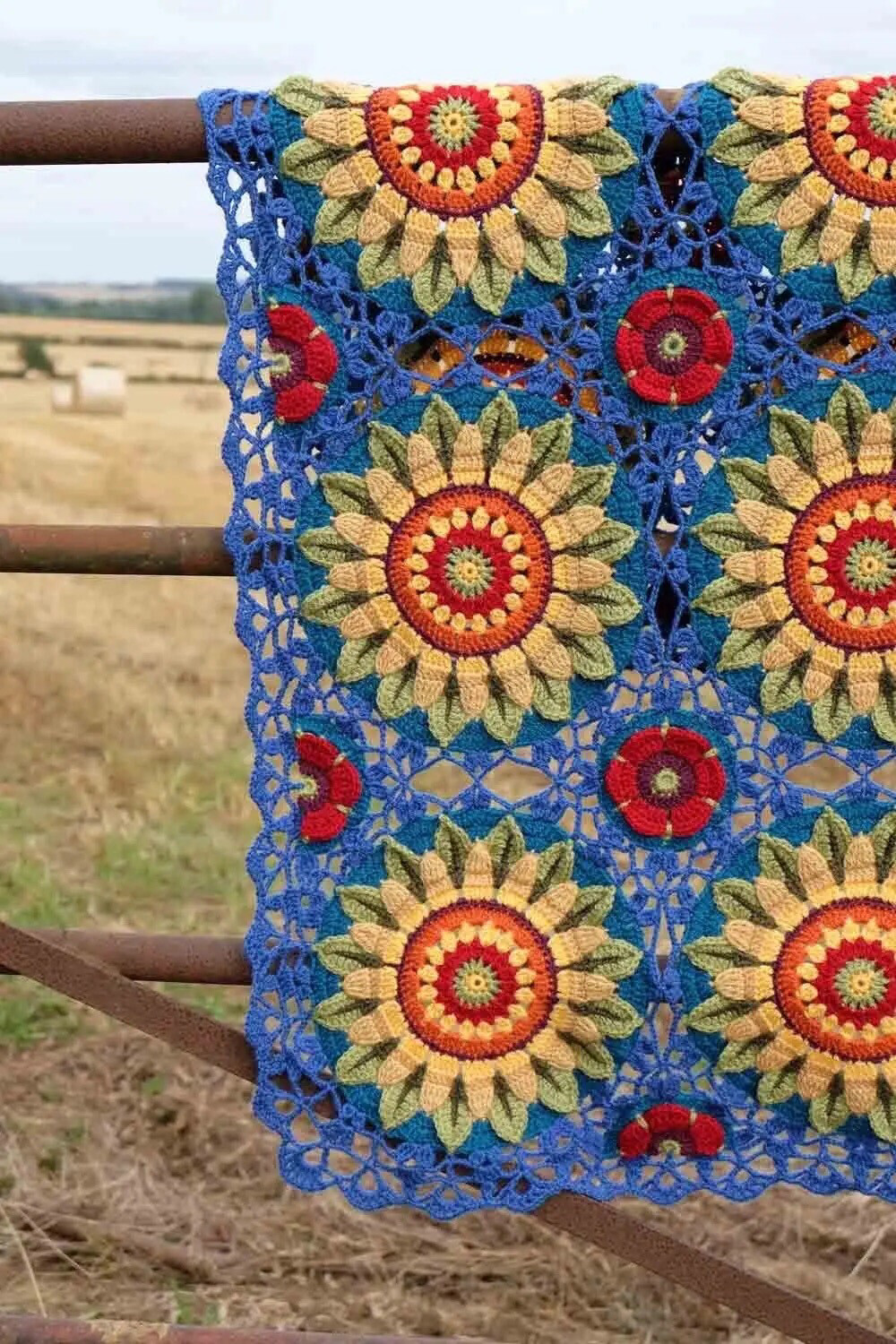 Janie Crow Fields of Gold Blanket Pattern