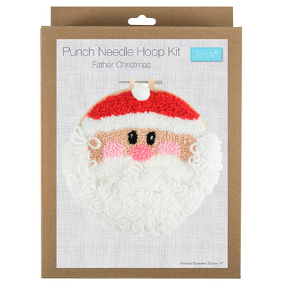 Trimits Punch Needle Kit Father Christmas