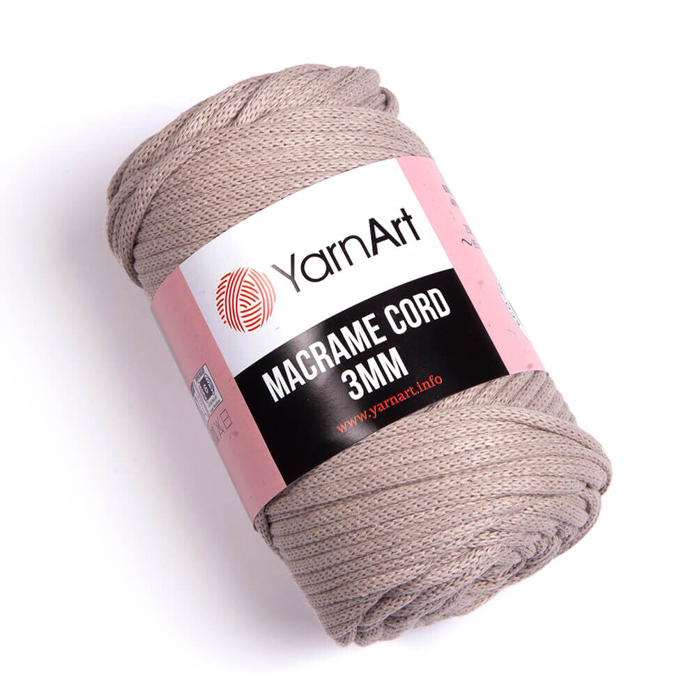 YarnArt Macrame Cord 3mm 753 - Taupe