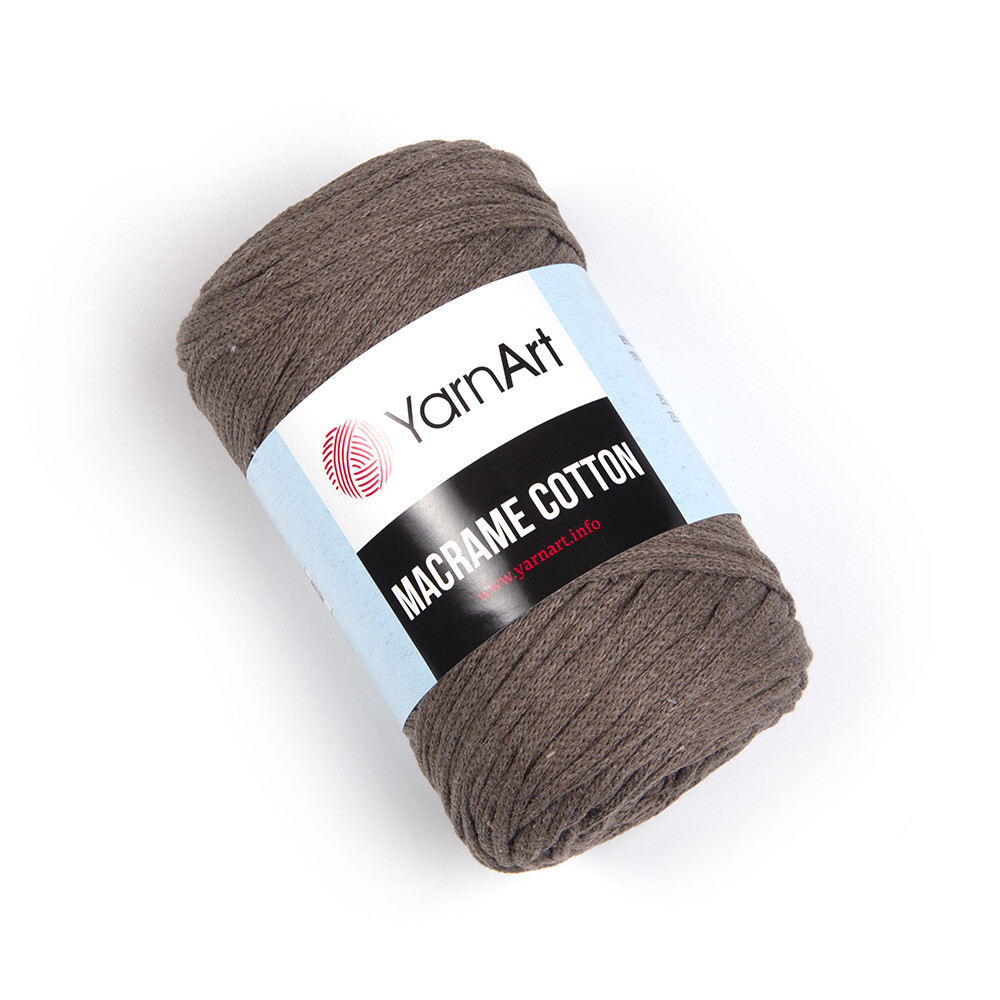 YarnArt Macrame Cotton 791 Coffee Brown