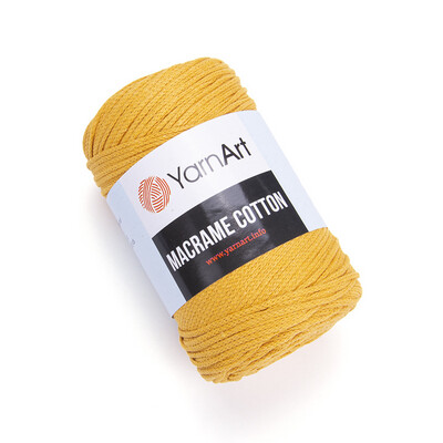 YarnArt Macrame Cotton 796 - Yellow