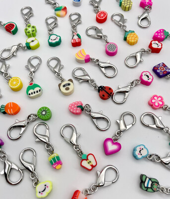 Multi Stitch Markers - JUMBO Clasp - pack of 5