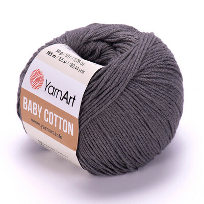 YarnArt Baby Cotton 454 - Dark Grey