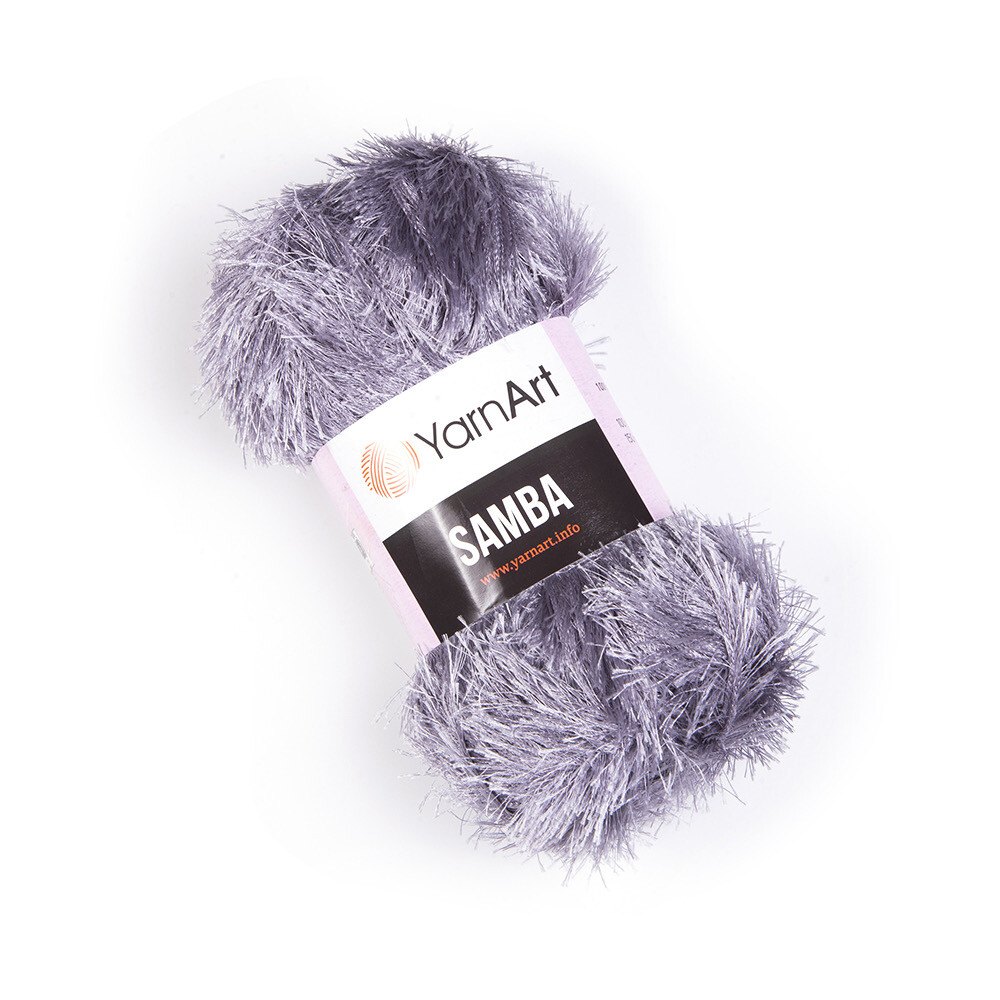 YarnArt Samba 3318 - Purple Grey
