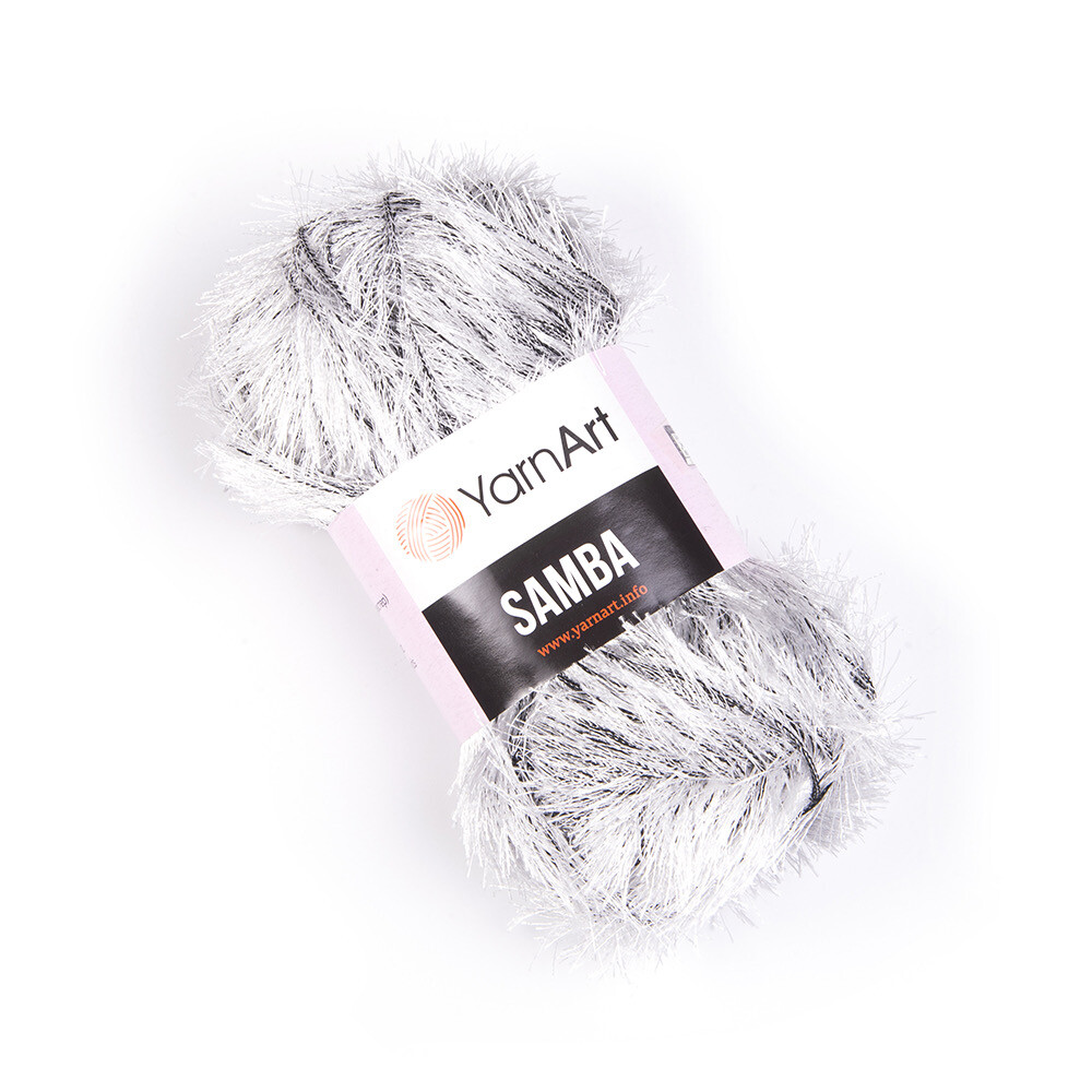 YarnArt Samba A 64 - White / Black
