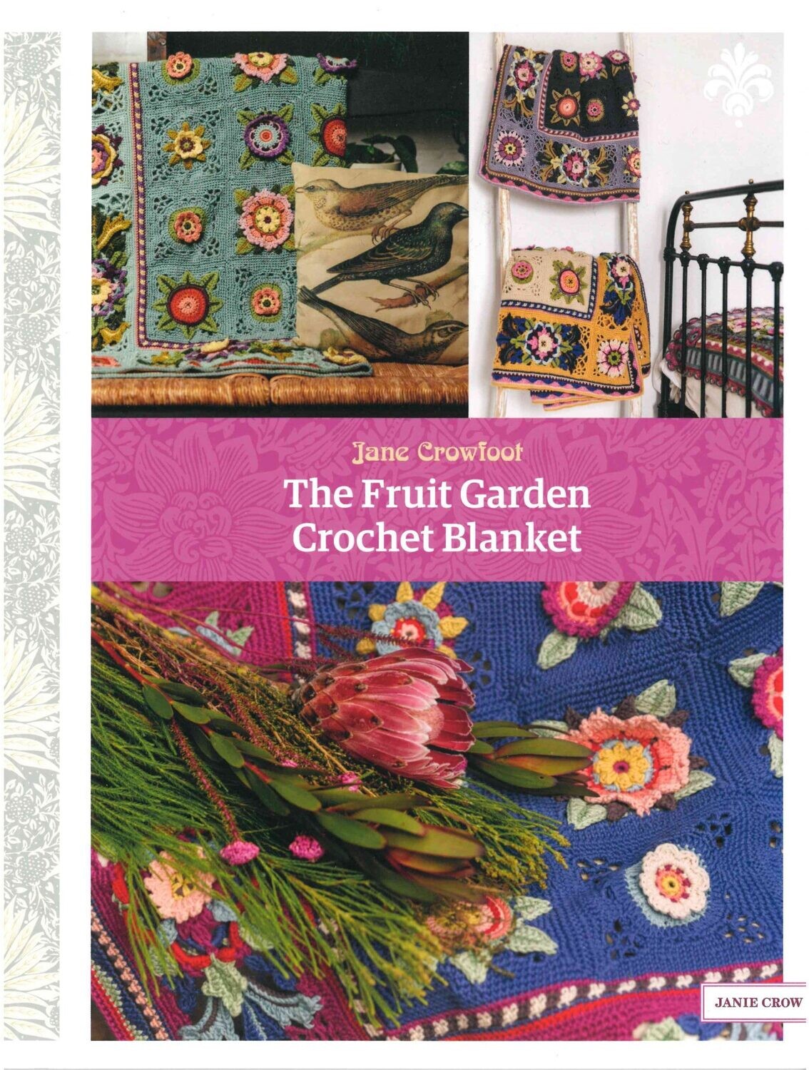 Jane Crowfoot The Fruit Garden Crochet Blanket Book