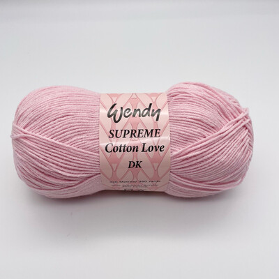 Wendy Supreme Cotton Love DK - Powder Pink