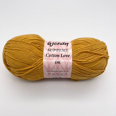 Wendy Supreme Cotton Love DK - Antique Gold