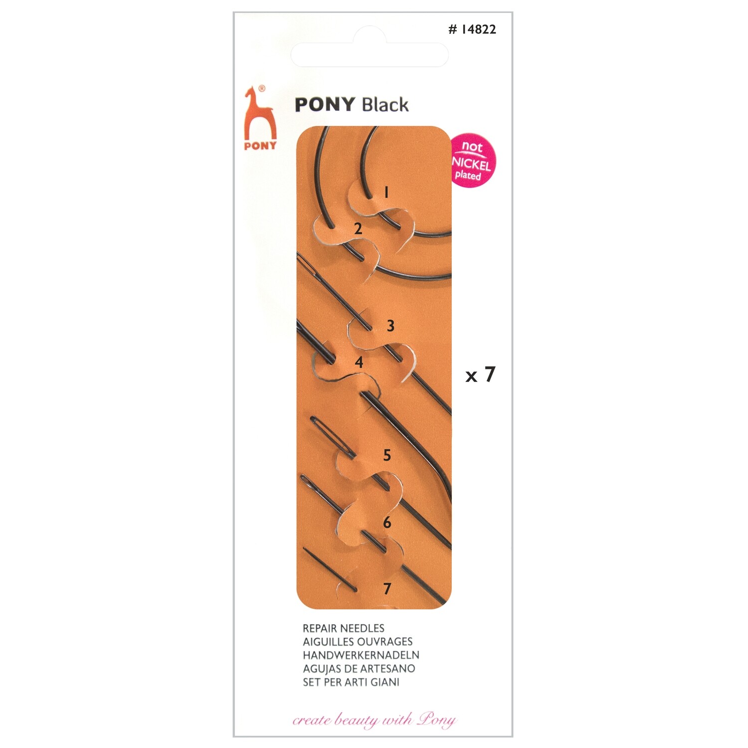 Pony Black Repair Needles Kit