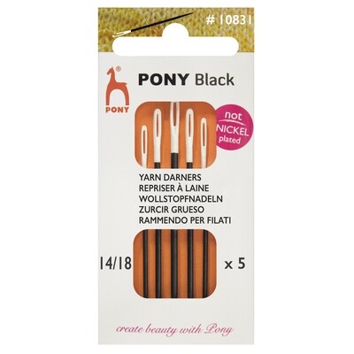 Pony Yarn Darners Needles Size 14-18