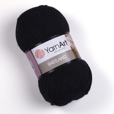 YarnArt Shetland 502 - Black