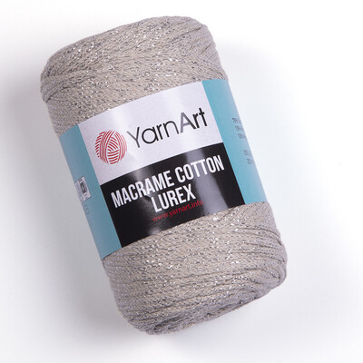YarnArt Macrame Cotton Lurex 725 - Dark Cream