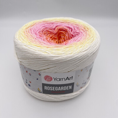 YarnArt Flowers Rosegarden Yarn Cake - 302
