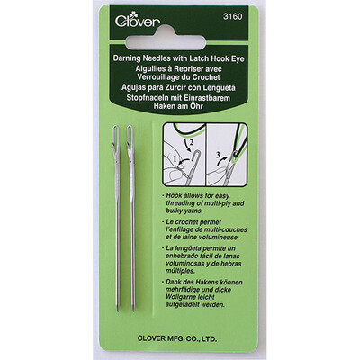 Clover Latch Hook Darning Needle Set