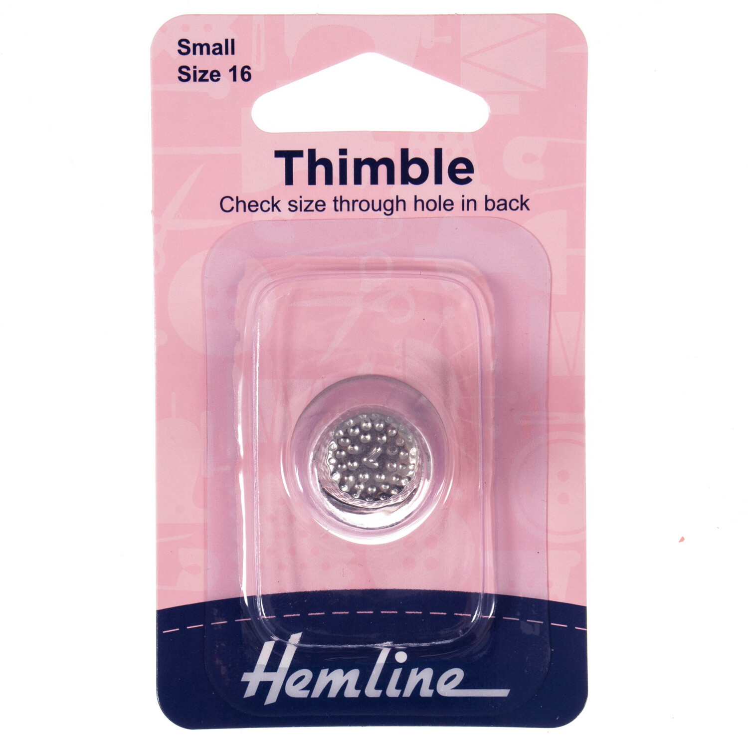Thimble - Metal Size 16 Small