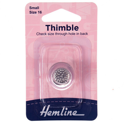 Thimble - Metal Size 16 Small