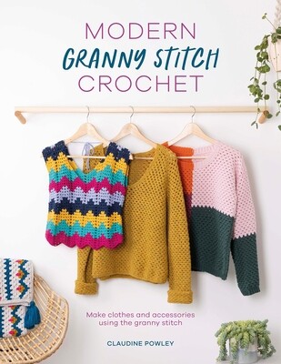 Modern Granny Stitch Crochet Book