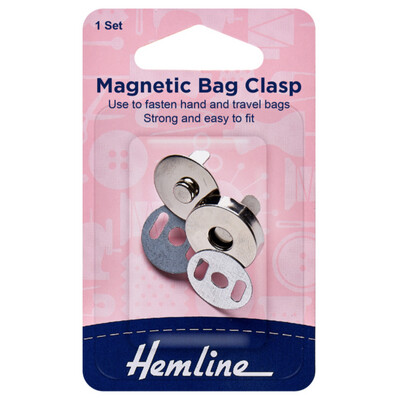 Magnetic Bag Closure: 19mm