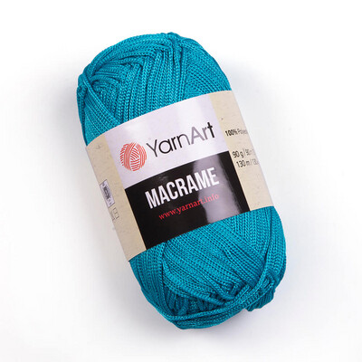 YarnArt Macrame 152 - Teal Blue