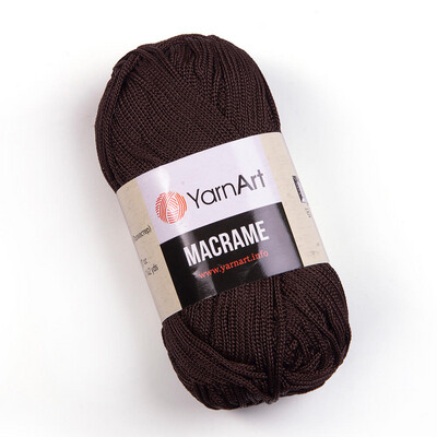 YarnArt Macrame 157 - Dark Brown