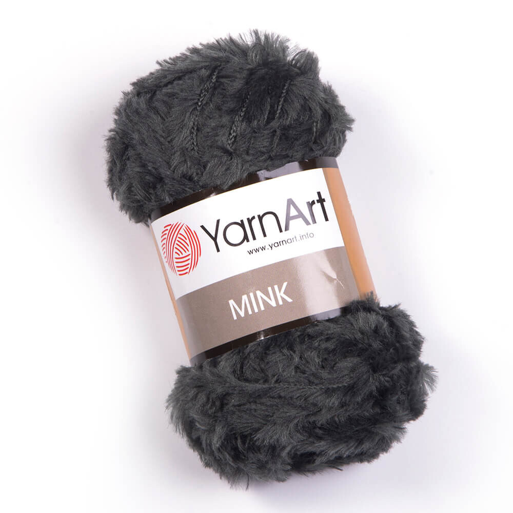 YarnArt Mink 343 - Darkest Grey