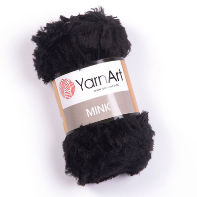 YarnArt Mink 346 - Black
