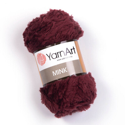 YarnArt Mink 339 - Burgundy