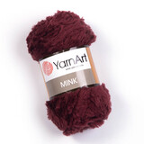 YarnArt Mink 339 - Burgundy