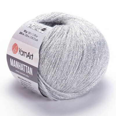 YarnArt Manhattan 901 - Light Grey
