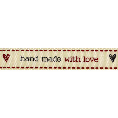 Ribbon : Hand Made With Love