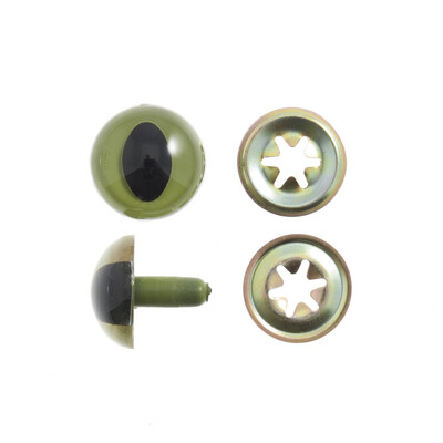 Trimits - 12mm Cats Toy Eyes - Pack of 6 (3 pairs)