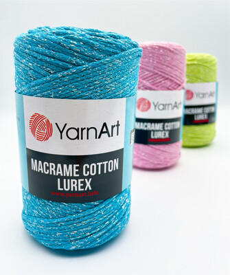 YarnArt Macrame Cotton Lurex