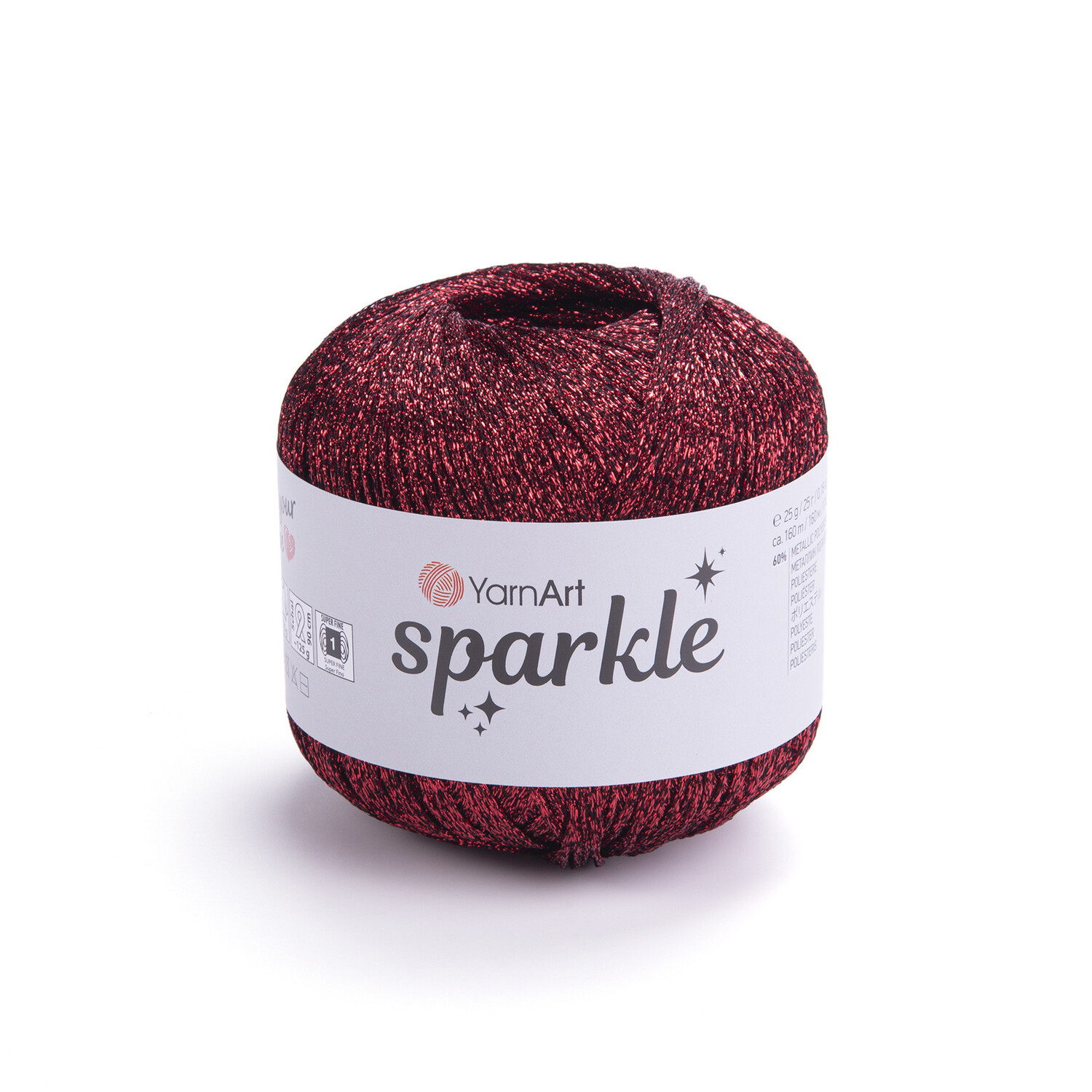 YarnArt Sparkle 1345 - Red