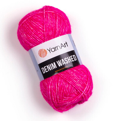 YarnArt Denim Washed 903 - Neon Pink