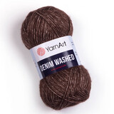 YarnArt Denim Washed 917 - Dark Brown