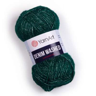 YarnArt Denim Washed 924 - Dark Green
